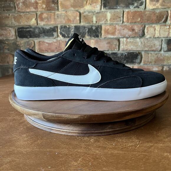 Nike SB Heritage Vulc Black White Skate Sneaker Shoes CD5010-003 Men's Size 11 - Picture 8 of 16